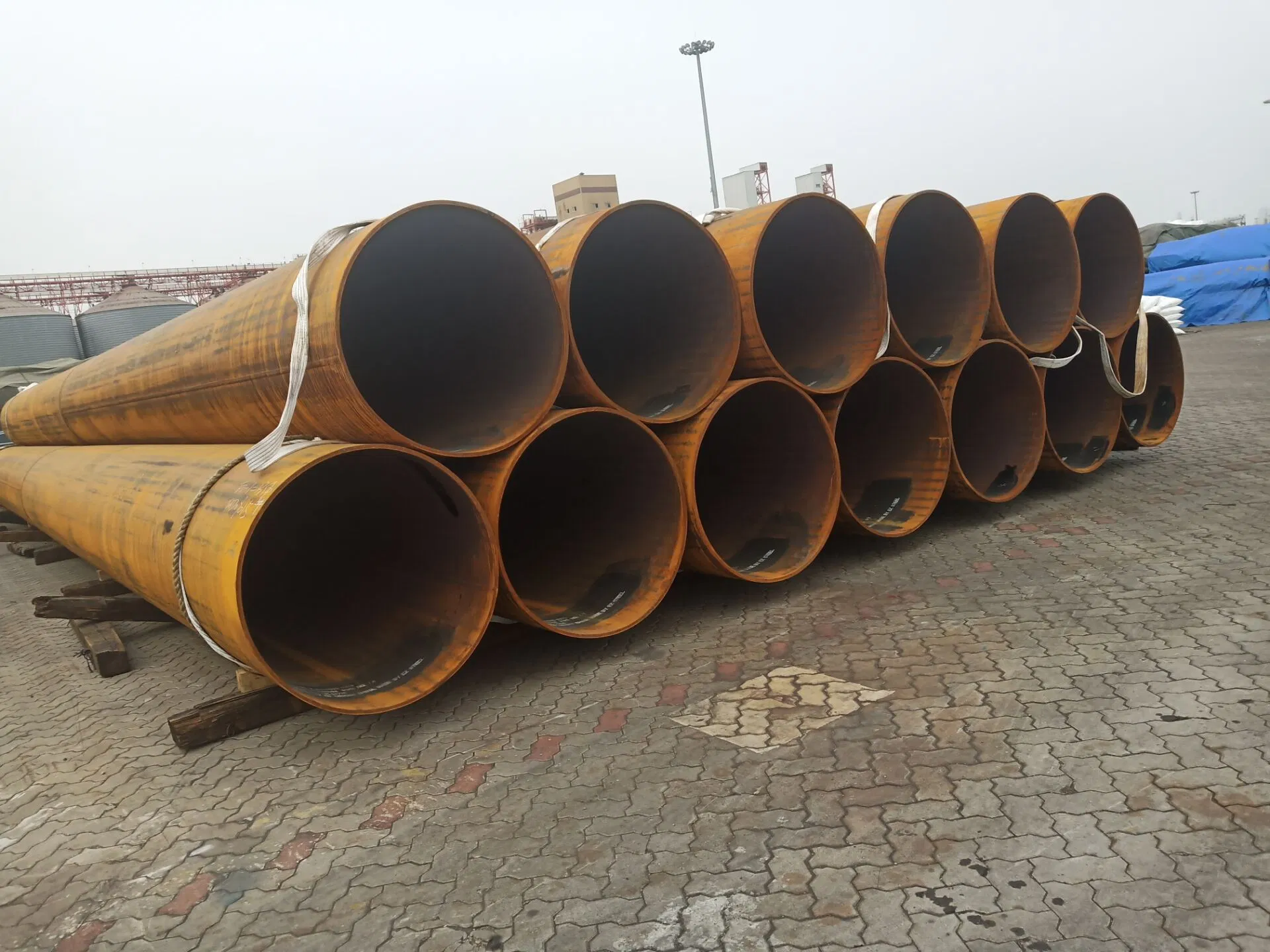 S355jr LSAW Pipe for Offshore Platform Project