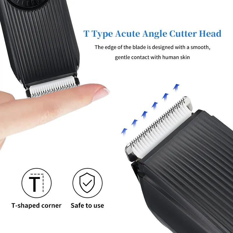 New 2 in 1 Haircut Machine Hair Grooming Kit Shaving Leg Hair Professional Mens Hair Clipper