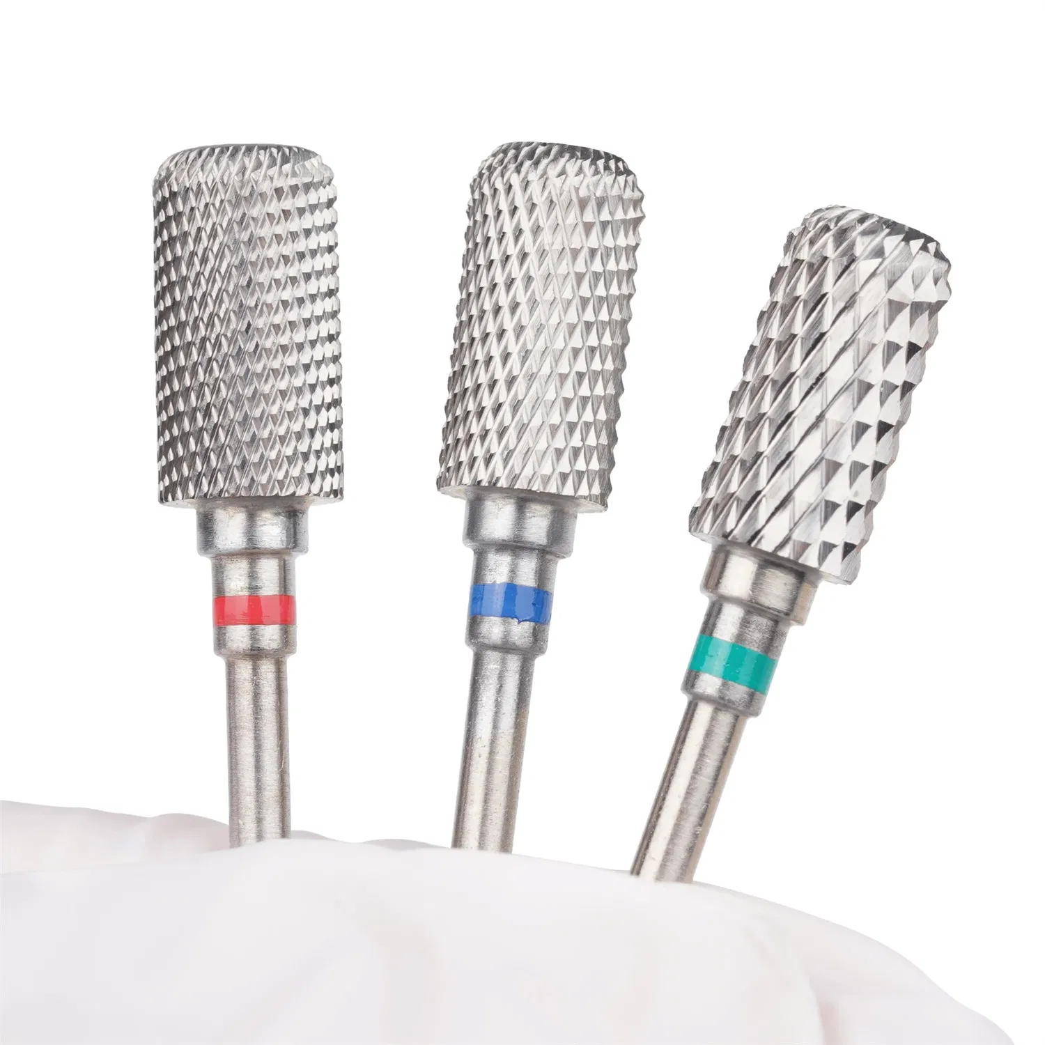 6.6mm Large Rounded Top Bits Professional Cuticle Drill Bits New Style Hard Gel Removal Carbide Nail Bit for Nail Drill Machine