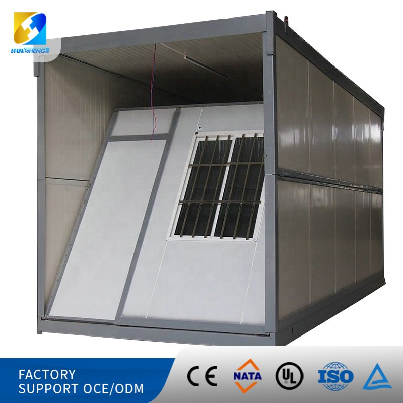 New Design Flat Pack Luxury Tiny Prefab Mobile Folding Container House for Beach Vacation