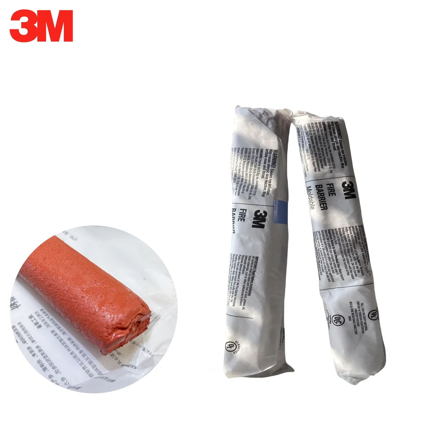 Construction Firestop Putty Pad for Fireproof Sealing Various Through Pentrations 3m MP+