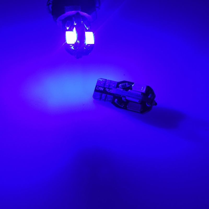 Светодиодная лампа W5W T10 8SMD для салона автомобиля