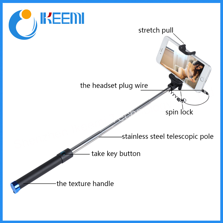 Проводной монопод для селфи 2020