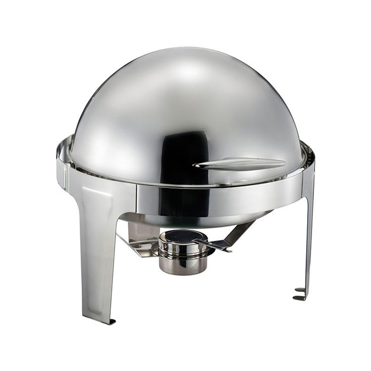 Restaurant Hotel Supplies Equipment Cater Buffet Display Round Chafing Dish for Save Hot Food