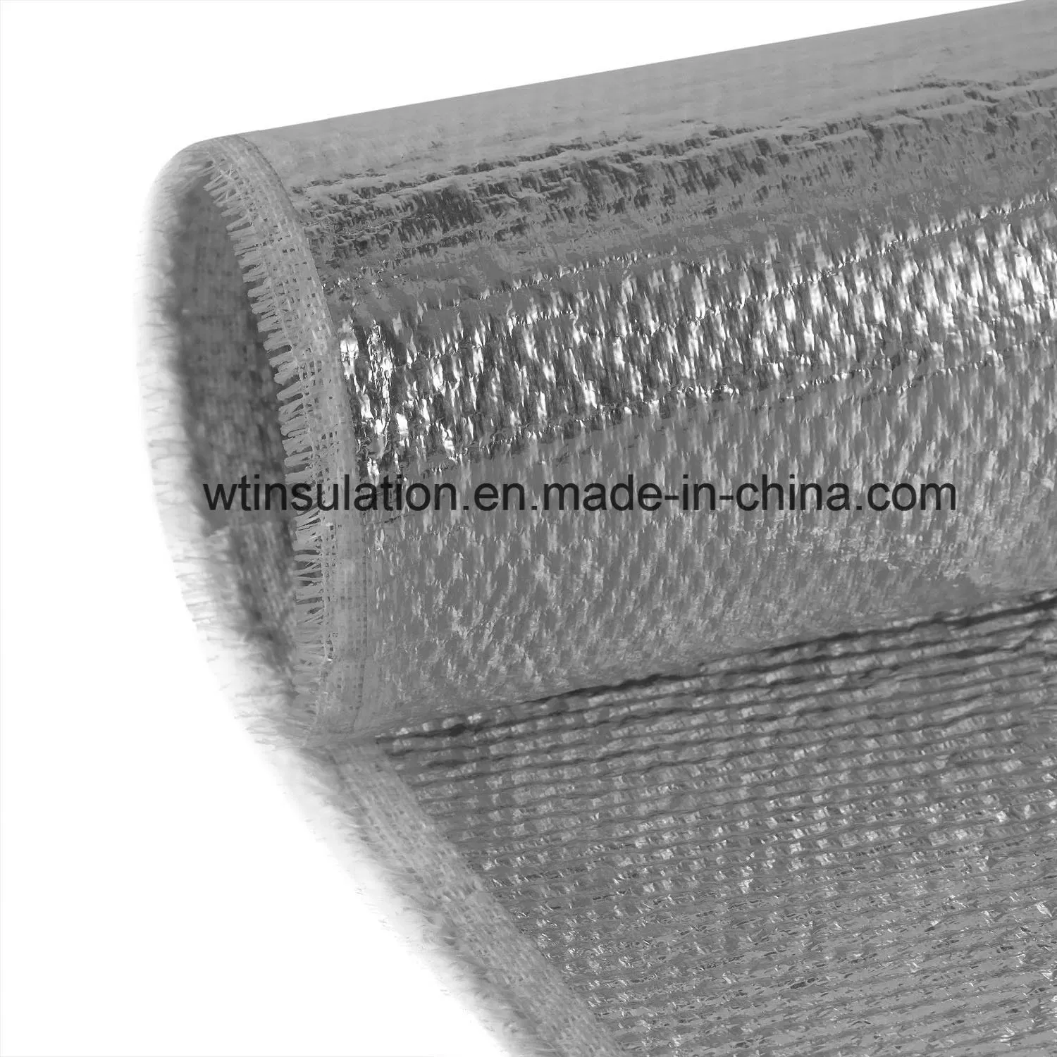 2mm Silicate Ceramic Glass Fibre Cloth with Both Side Aluminum