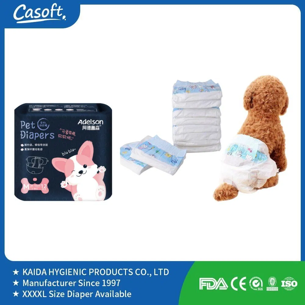 OEM Super Absorbent Pet Diaper for Cats Dog