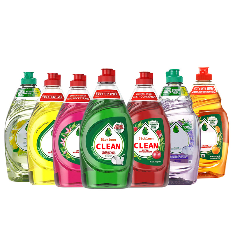 Biokleen 16 FL. Oz Biodegradable Formula Lemon Verbena Liquid Dish Soap
