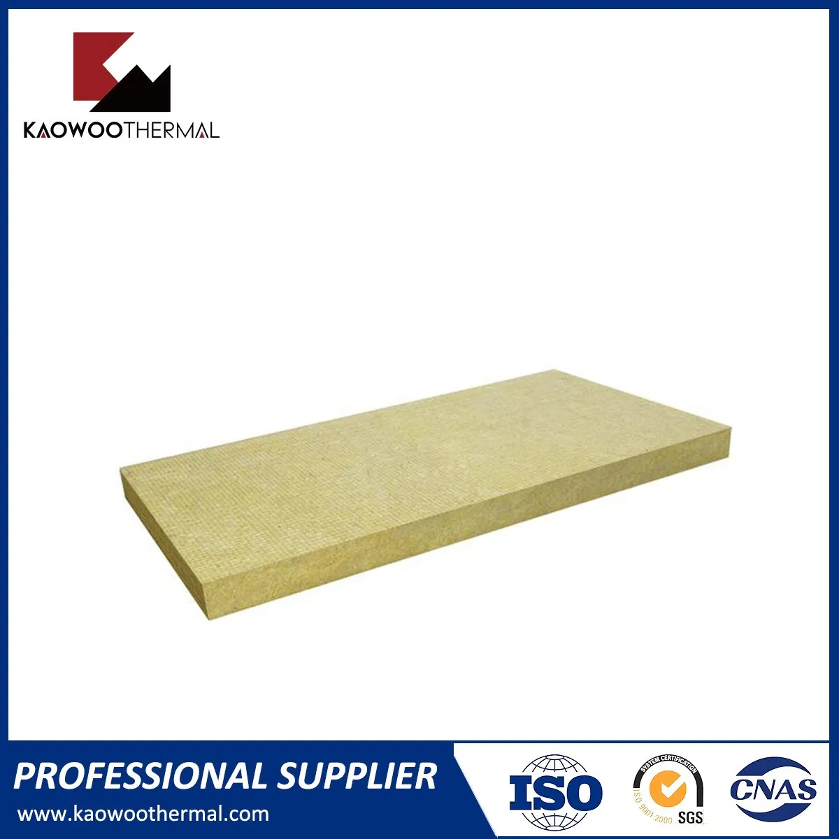 Class a Non-Combustible Fireproof Insulation Rockwool Board