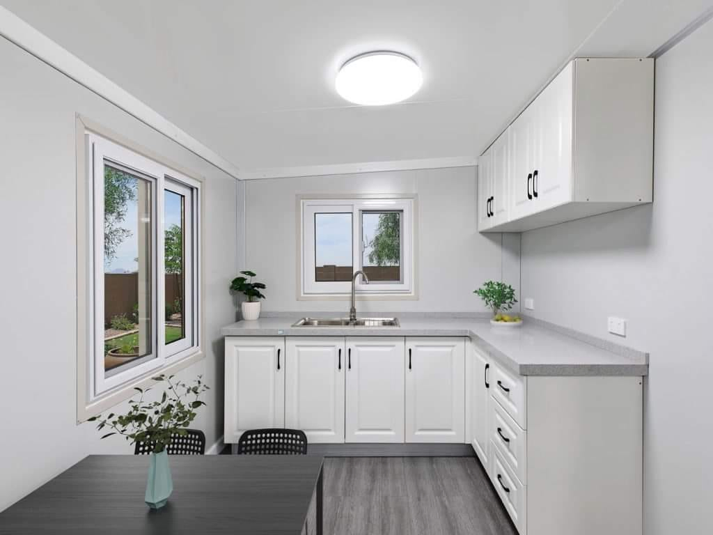 Fully Finished 2 Bedrooms Modular Homes Extended Prefab House Expandable Modular Homes