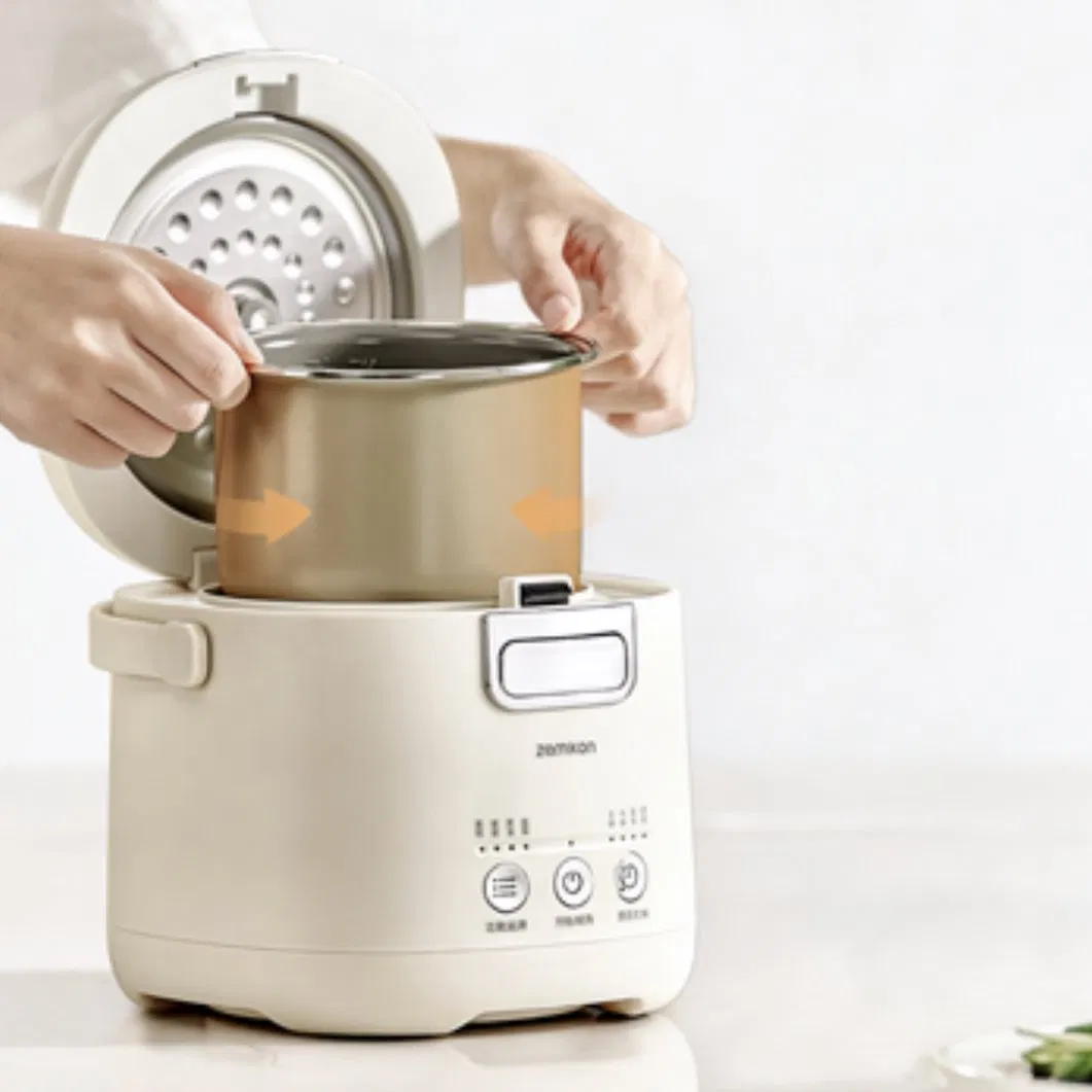 1.2L Mini Electric Rice Cooker 200W Multifunctional for 1-2 People Timer