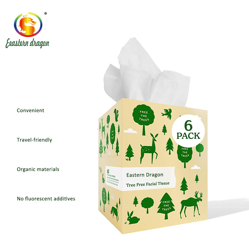 Cotton Soft Facial Tissue OEM Facial Tissue Paper 2ply