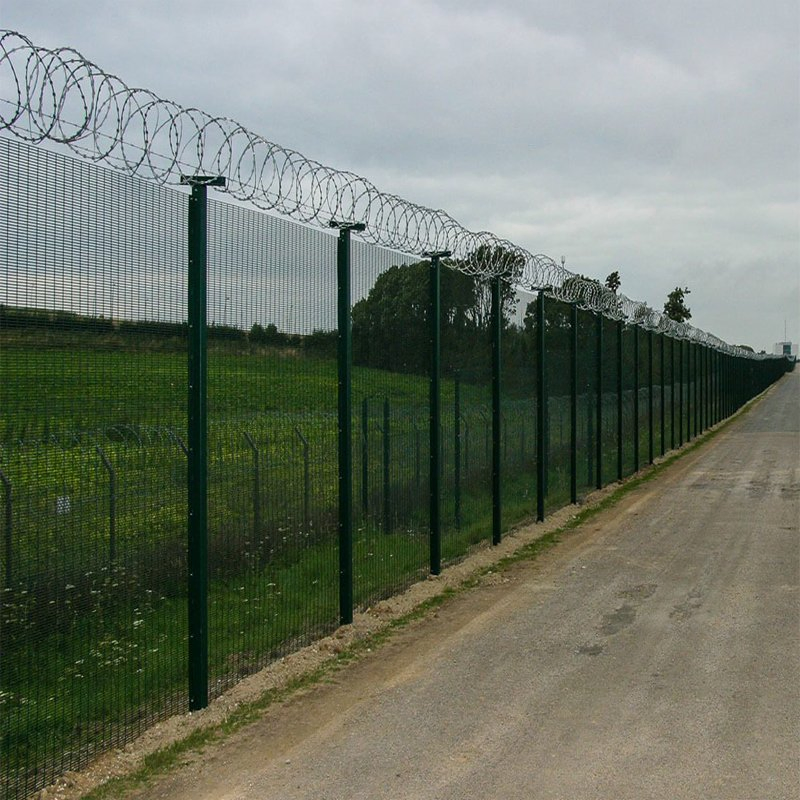 Sustainable 358 Anti Climb Fence Panel Customized High Security Anti Cut Wire Mesh with Clear View for Enhanced Perimeter Protection Systems