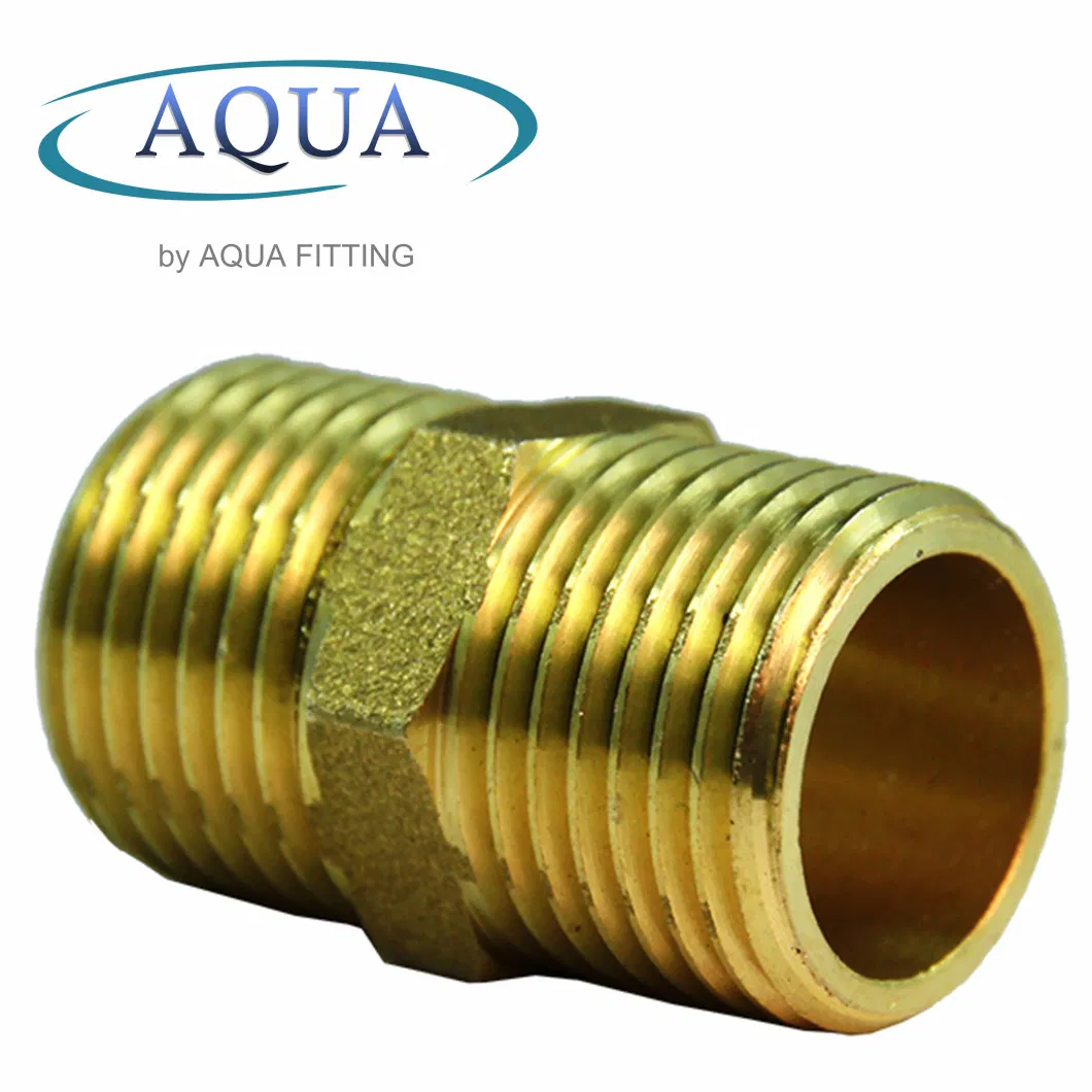 Brass Water Pipe Fitting Connector Push Metal Fittings