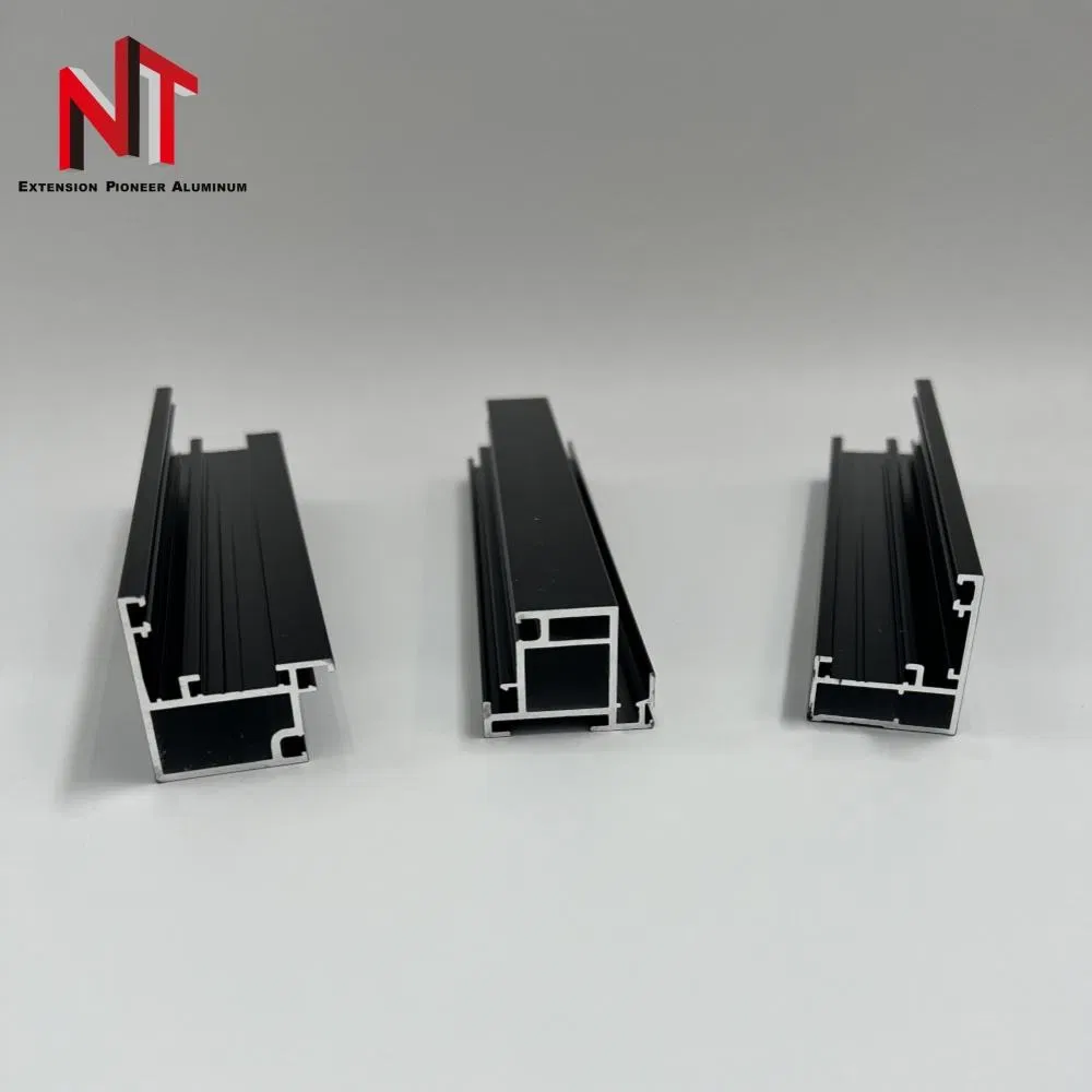 Алюминиевый профиль для раздвижных окон и дверей со скрытой направляющей