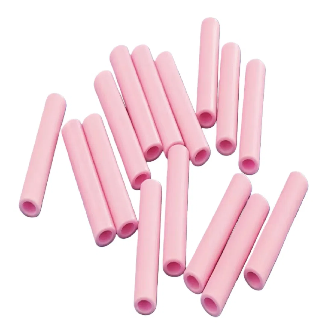6*3*25mm Textile Machine Parts Alumina Textile Tubing Through Yarn Ceramic Tube
