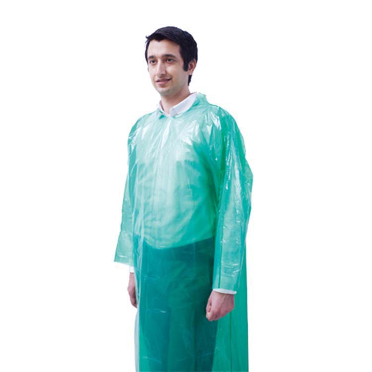 Protective Plastic CPE Isolation Gown