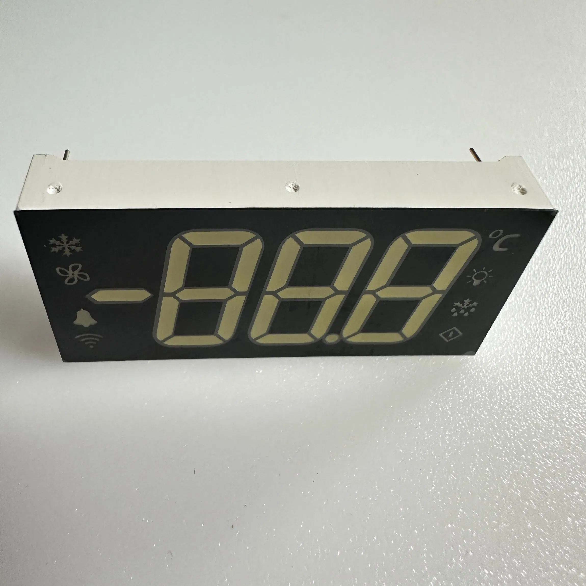 Ultra White LED Display 3 Digit 17mm 7 Segment Common Cathode for Refrigerator Indicator