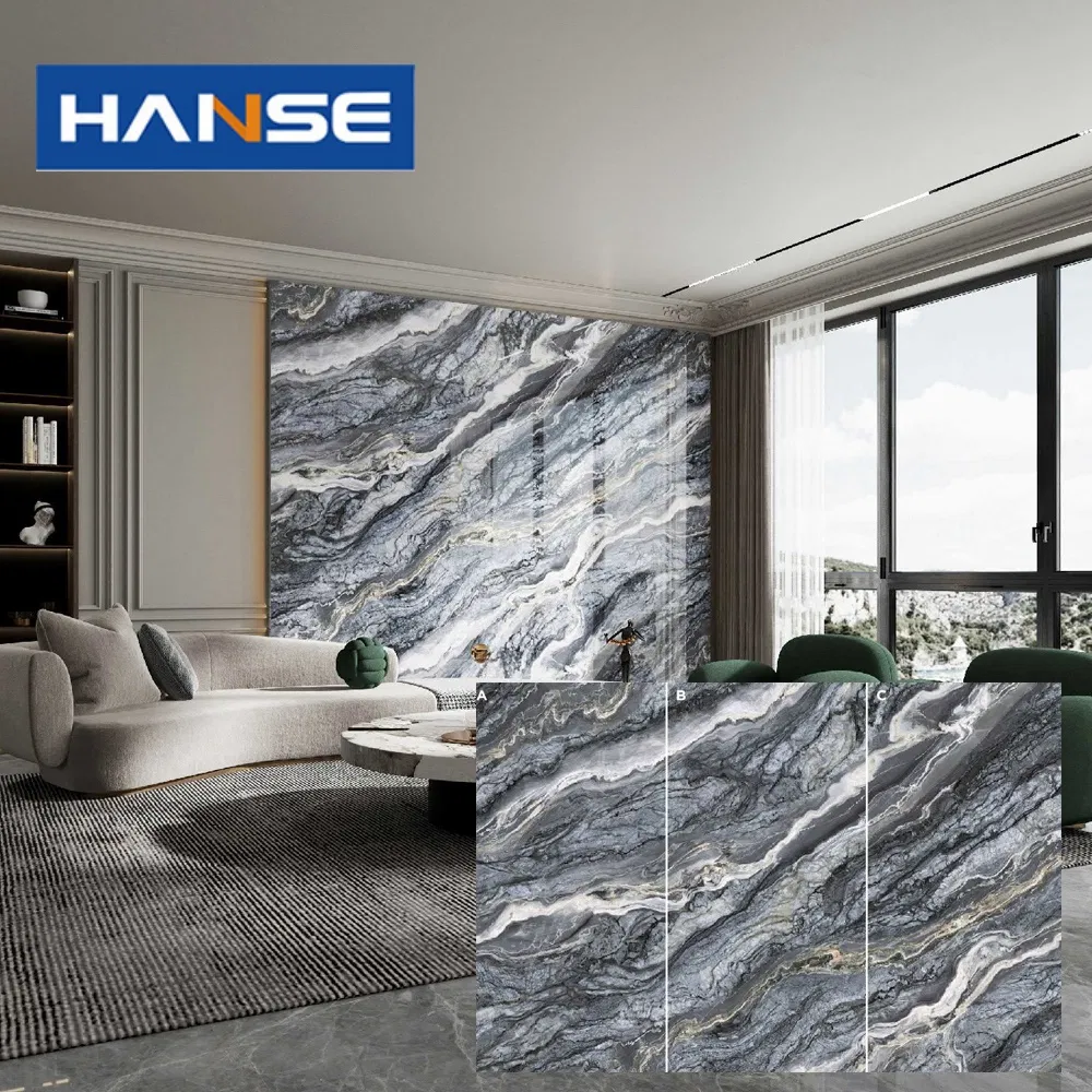 Mediterranean Interior Architectural Style Bedroom Floor Light Gray Porcelain Tile