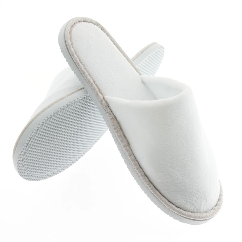 Made in China Can Be Wholesale Custom Home Hotel Bedroom Clean and Safe Open Toe Non- Slip EVA Slippers