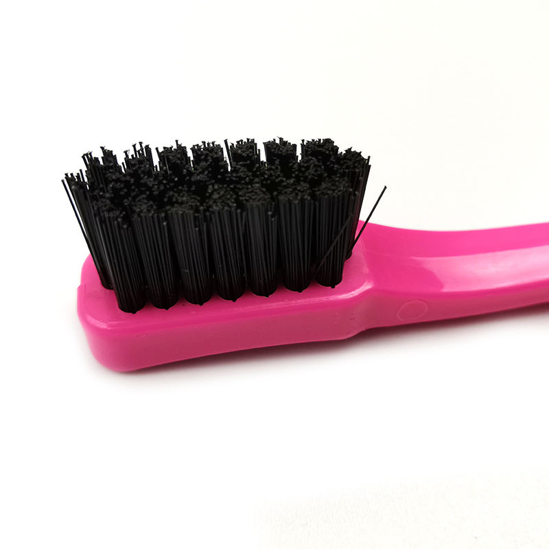 2020 New Disposable Plastic Dual Edge Control Beauty Care Small Comb and Eyebrow Brush
