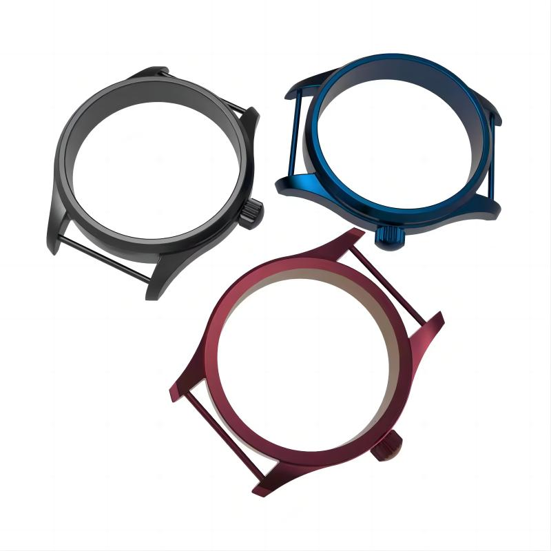 Customized Watch Case Stainless Steel Metal Aluminum Alloy Various High Precision CNC Watch Cases Watch Accessories