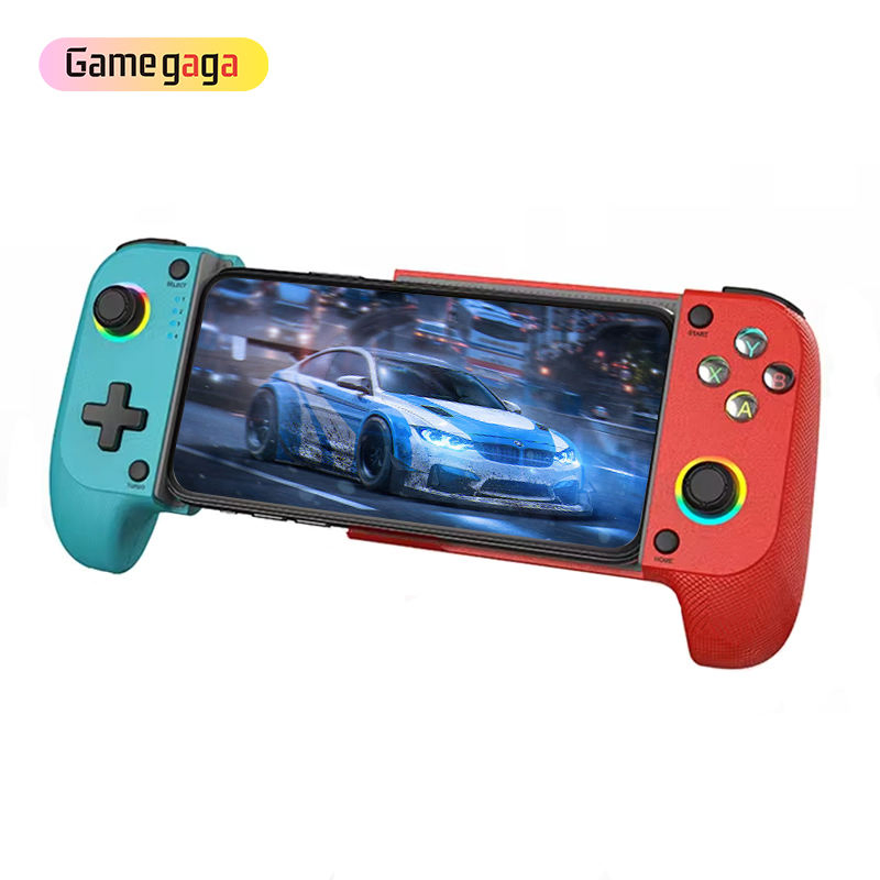 M Saitake Stk-7009f Stk 7009f Game Controller Wireless Bt Gamepad Extendable Joypad Joystick for Android/Ios System