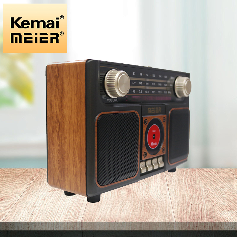 Retro Desktop Retro All-Band Semiconductor Home Wireless Bluetooth Stereo Radio