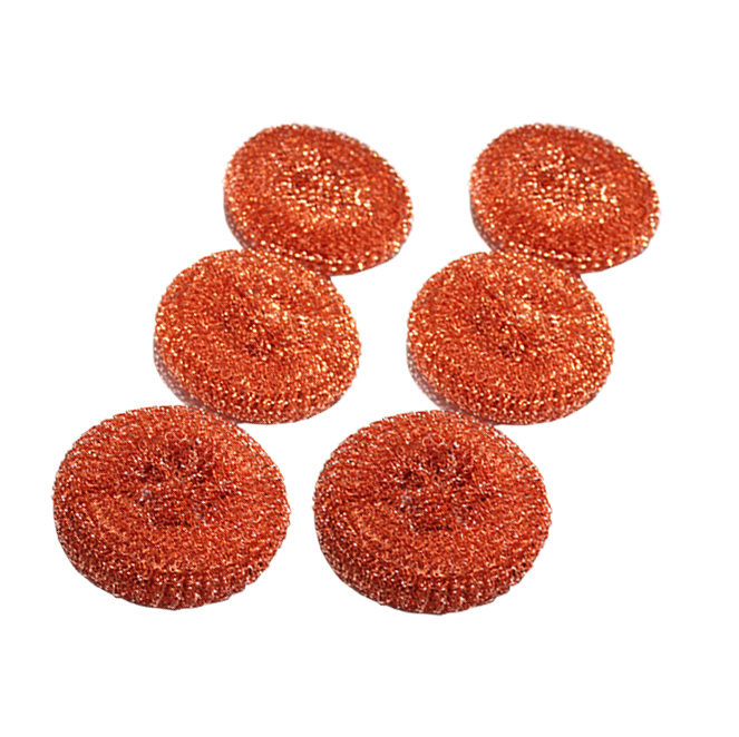 Strong Cleaning Ability Copper Scourer Kitchen Scrubber with Factory Price