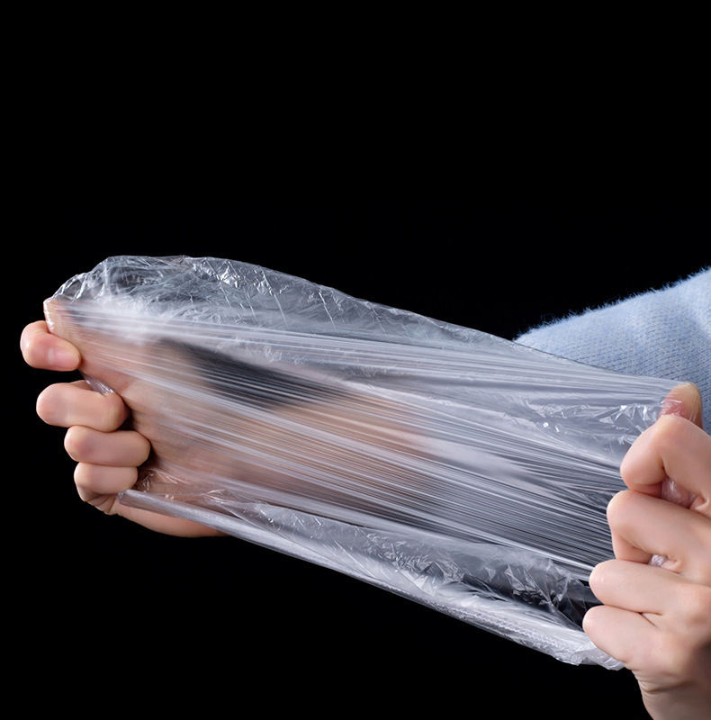 Disposable Food Wrap Cover Fresh Keeping Film PE Transparent Food Cover Plastic Bowl Cover with Elastic