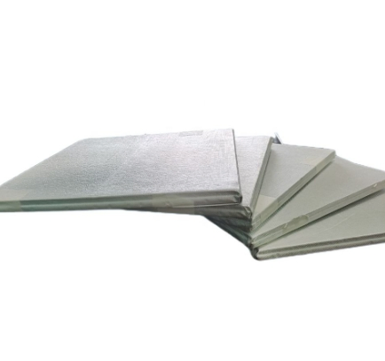 Fiberglass Vacuum Insulation Panel Low Thermal Conductivity VIP Heat Insulation Materials Folded Edge