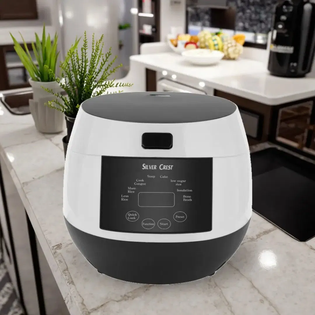 5L Silver Crest Rice Cooker Aluminum Inner Pot None Stick Rice Cooker Electric Multicooker Multi Cooker Price