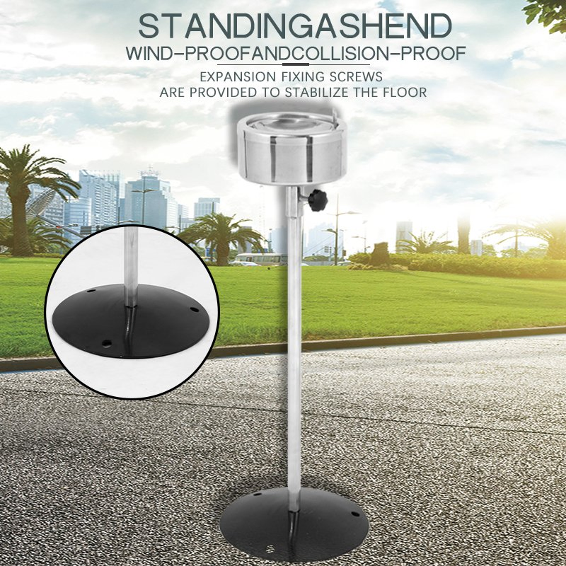 Cigarette Boxes Stainless Steel Cigarette Ashtray Outdoor Use