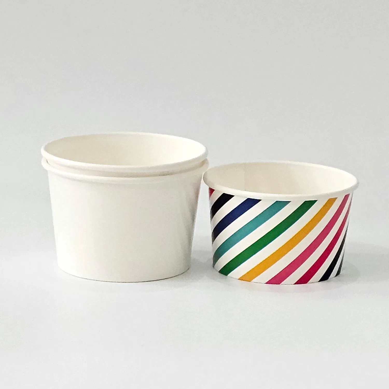 Disposable PE Coated Customized Design Paper Ice Cream Cup