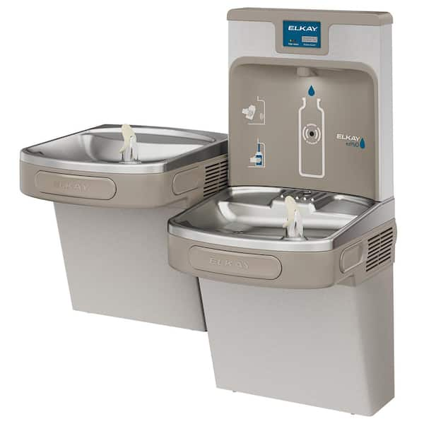 Кулер Ezh2o Ada с питьевым фонтанчиком, серый
