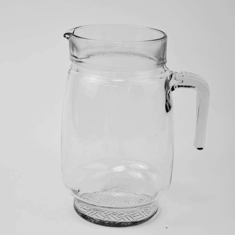 Round 1.3 L Clear Glass Beer Mugs for Hotel