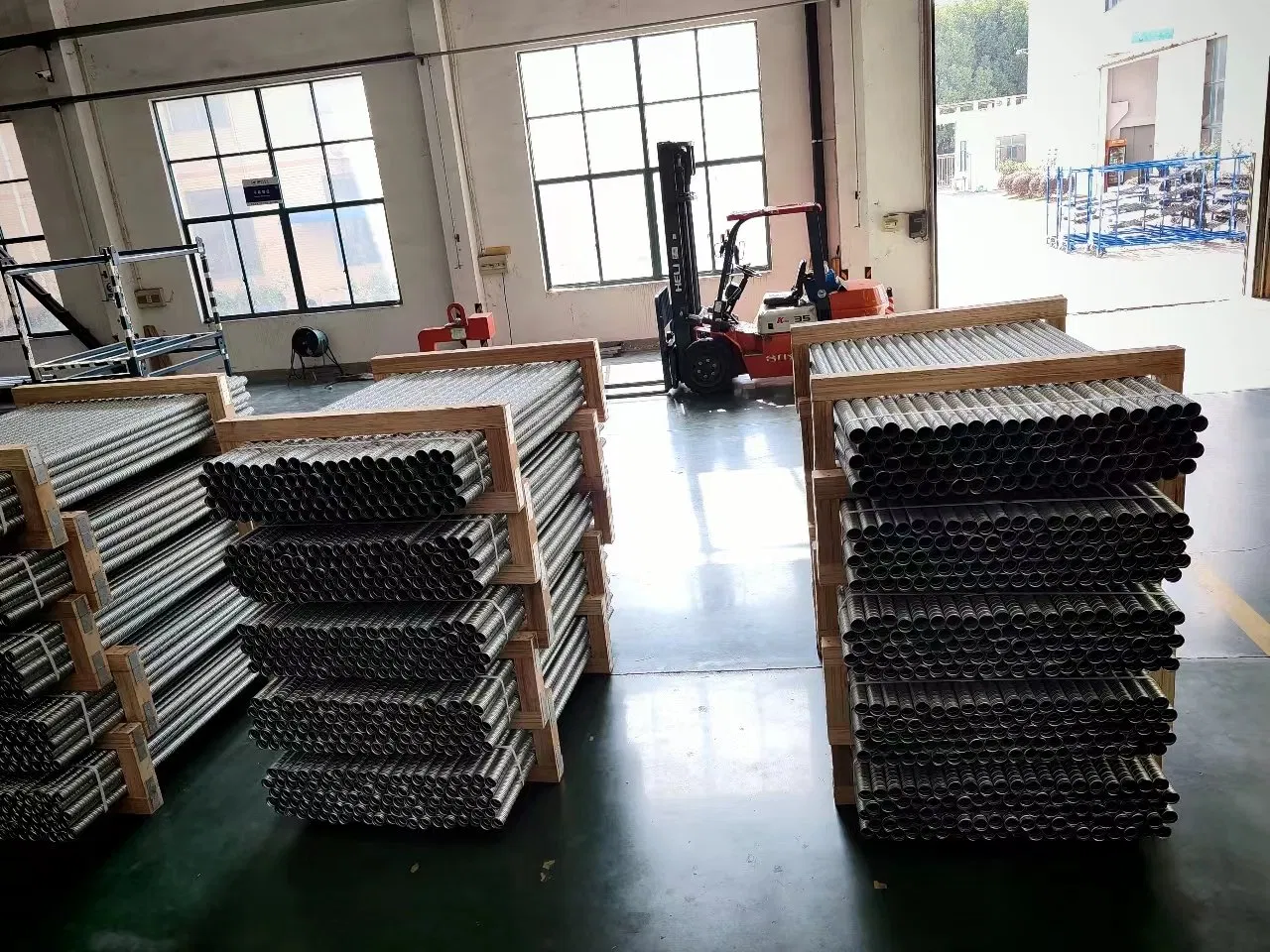 Post-Tensioning Duct Building Embedded Metal Bellows Large Diameter Concrete Bellows 60mm