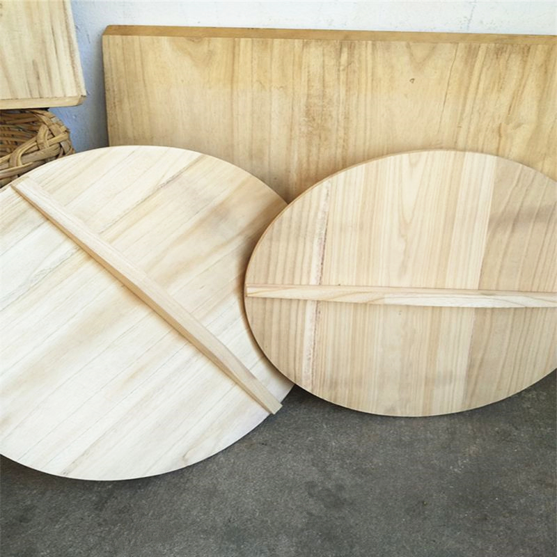 China Factory Direct Sale Customizable Shape/Logo Kitchen Wooden Pan Lids