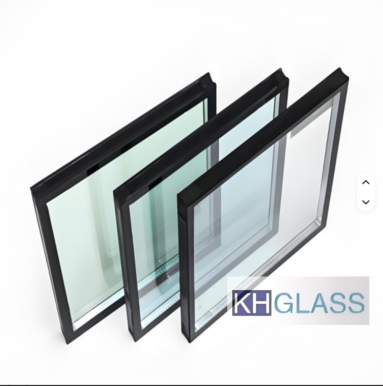 Durable Insulated Glass 15 Air Levels Curved Shape 5mm-10mm Thickness