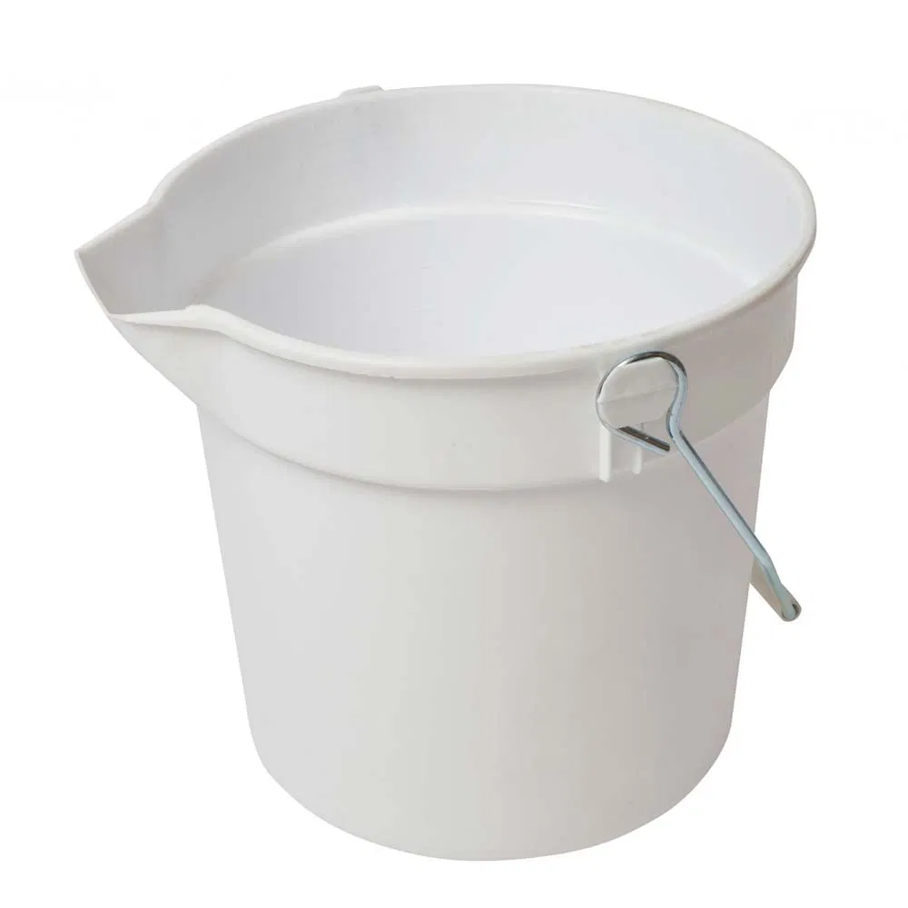 Setbest Versatile 14qt Plastic Cleaning Bucket with Spout for Easy Pouring