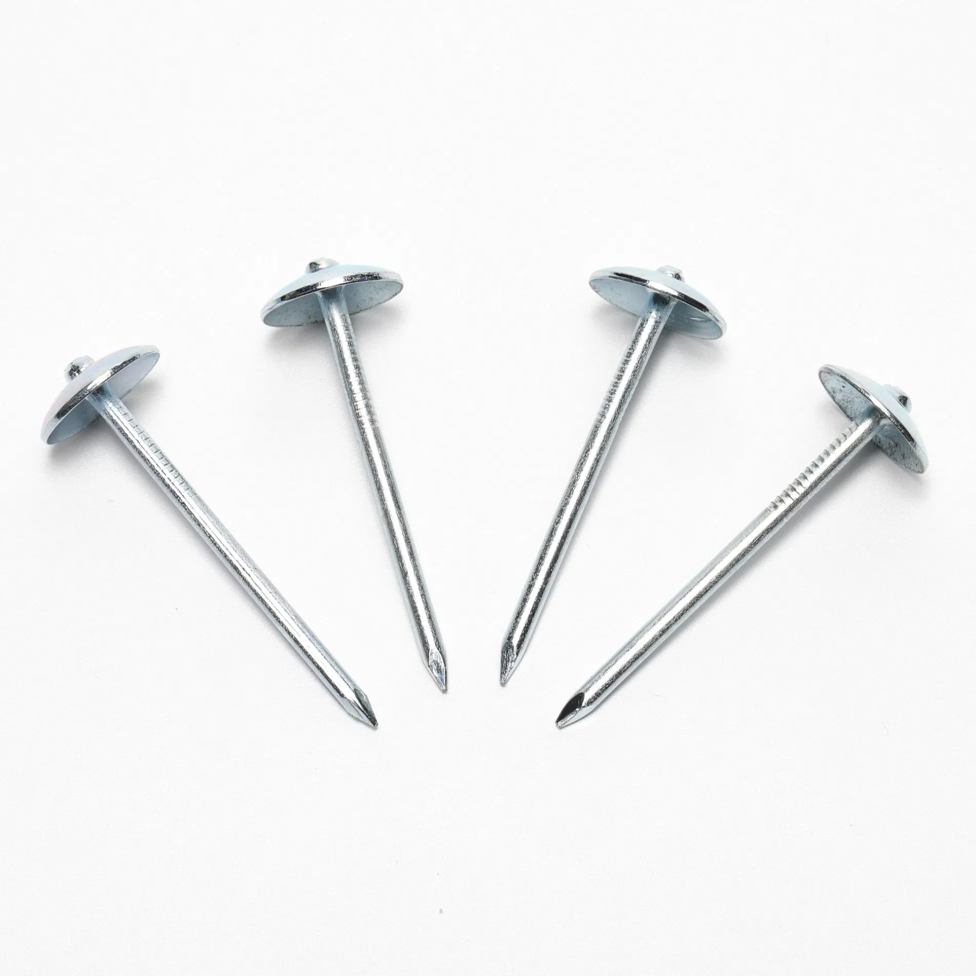 High Quality Iron Nail Umbrella Head Roofing Nail Galvanized Roofing Nails Metal Cap Rubber Washer Roofing Nail