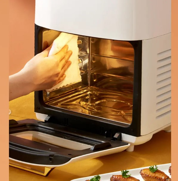 Smart 15L Air Fryer Oven with Visual Cooking Display