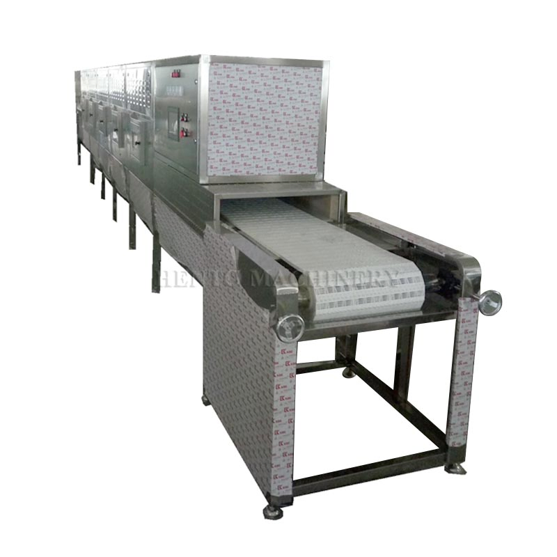 Industrial Conveyor Belt Type Microwave Tunnel Drying And Sterilizing Machine