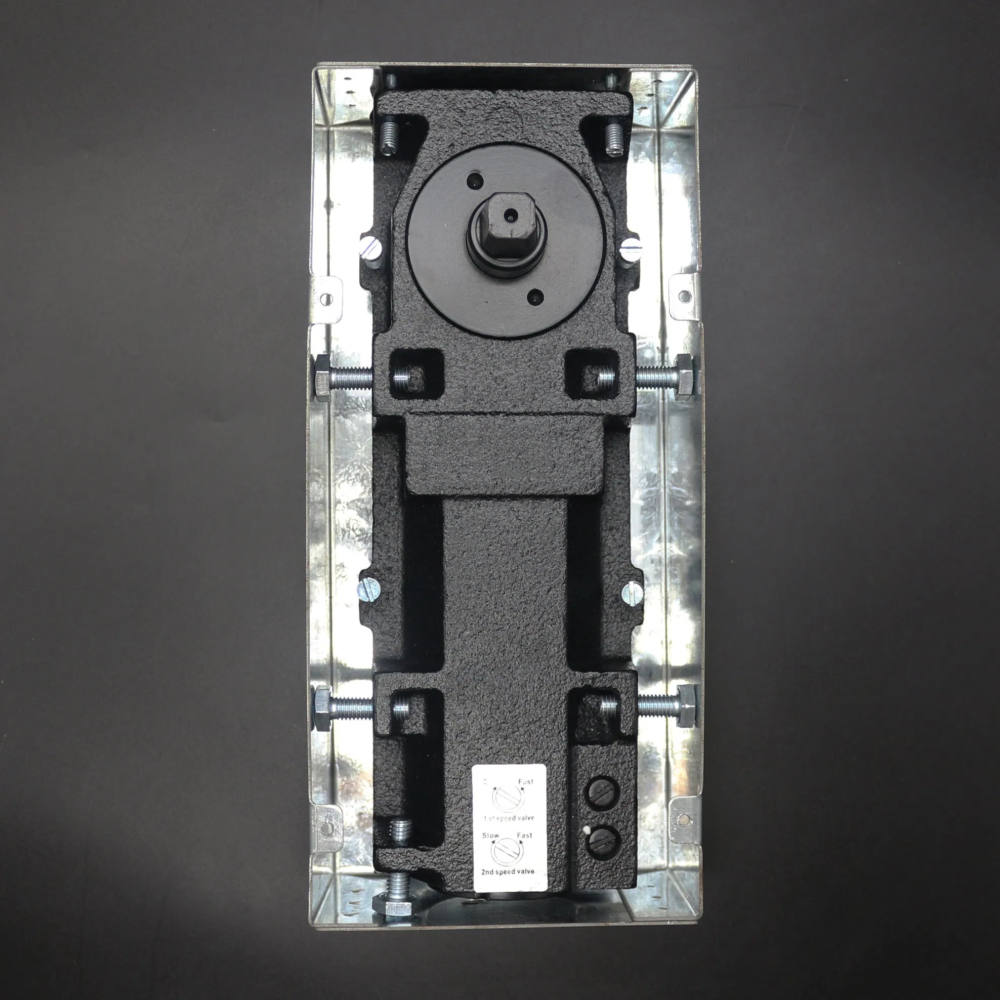 Universal 130kg Glass Door Closer Single Cylinder Hydraulic Floor Spring Machine for Frameless Glass Door