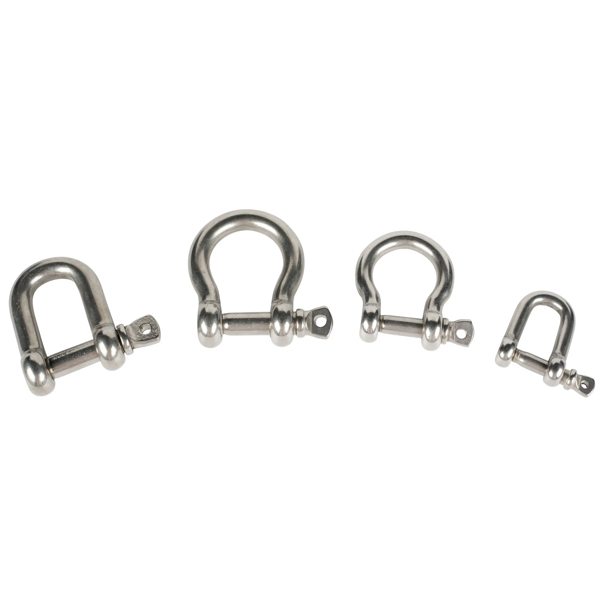 Stainless Steel 304 316 Us Type Bow Shackle Safety Bolt Bow Shackle