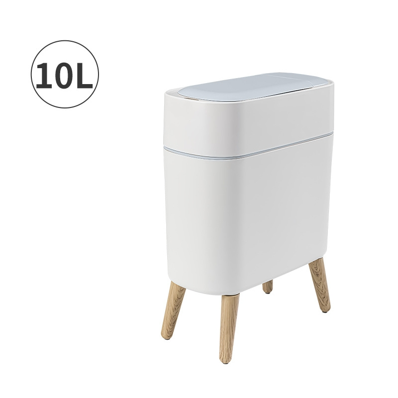 Premium Home Use Self-Sealing Smart Dustbin Sensor Opening/Closing Trash Can