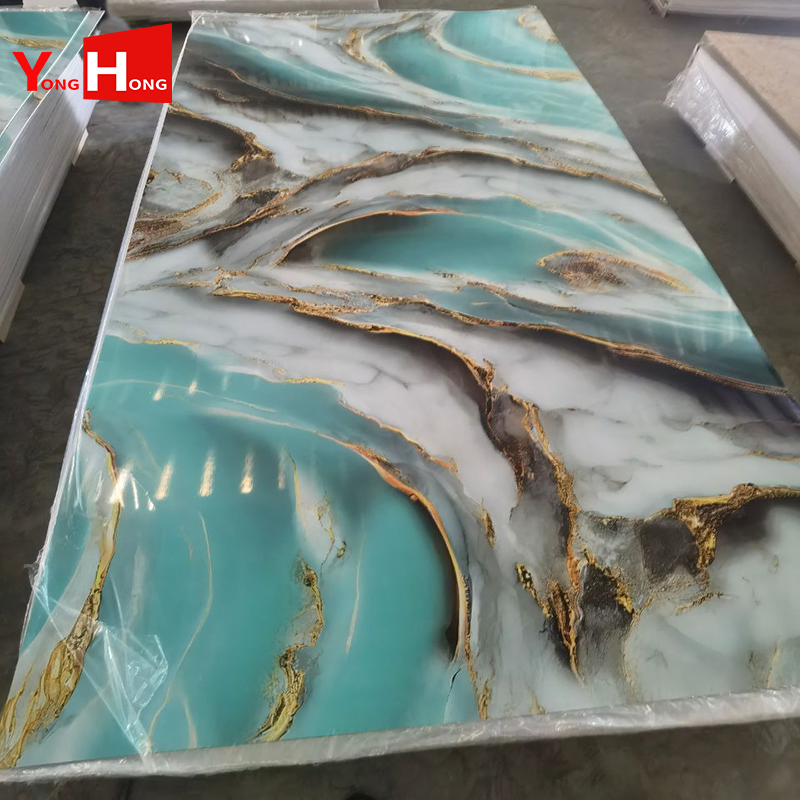 Decoracion Hogar Aluminum Composite Panel PVC Wall Board Laminas De PVC