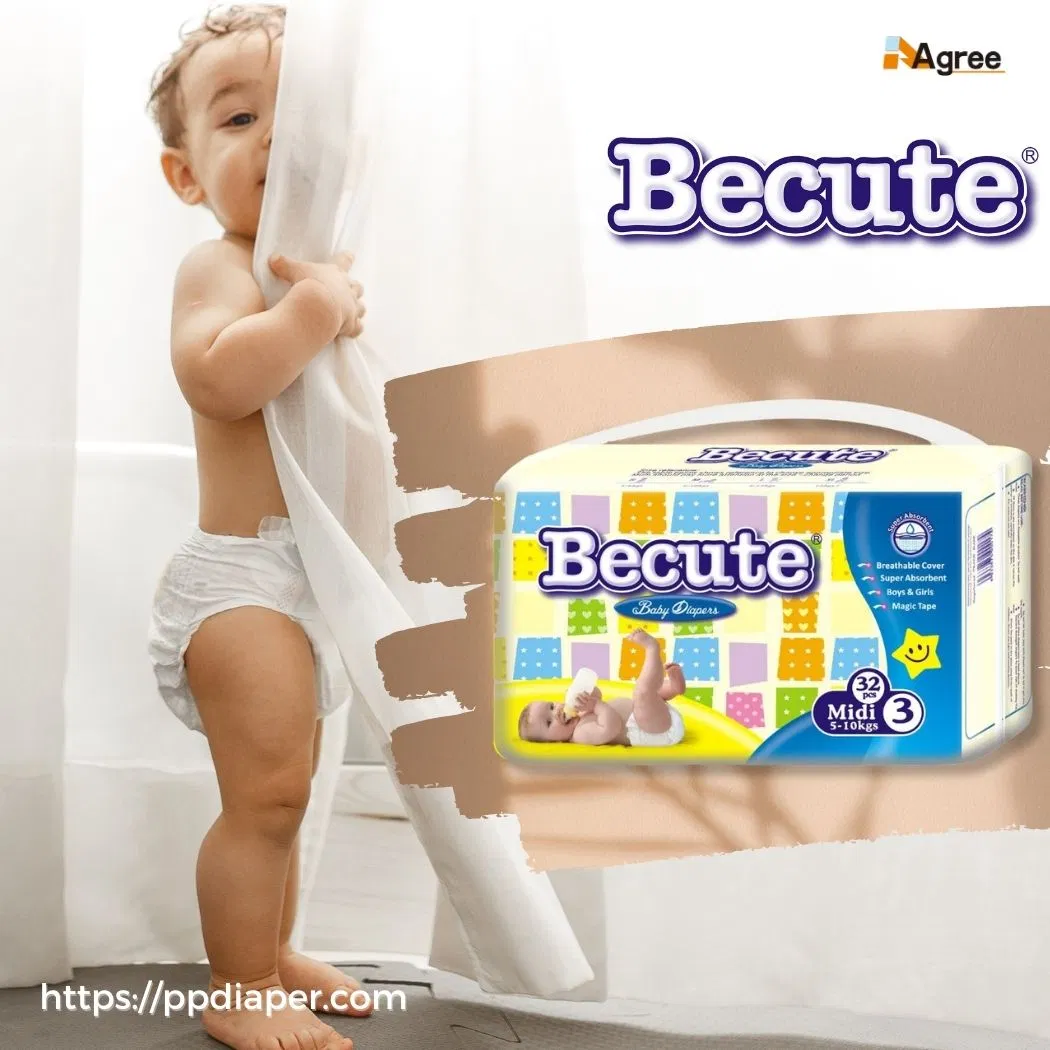 Подгузники Becute Super Absorbent для детей 6-12 месяцев