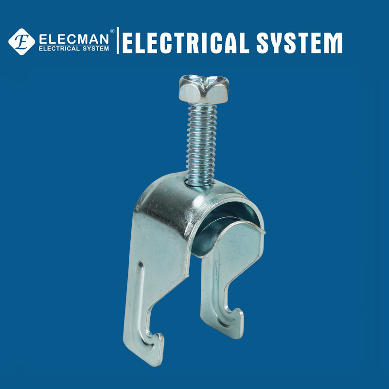 UL Listed Steel EMT One Piece Universal Strut Clamp with Conduit Cradle