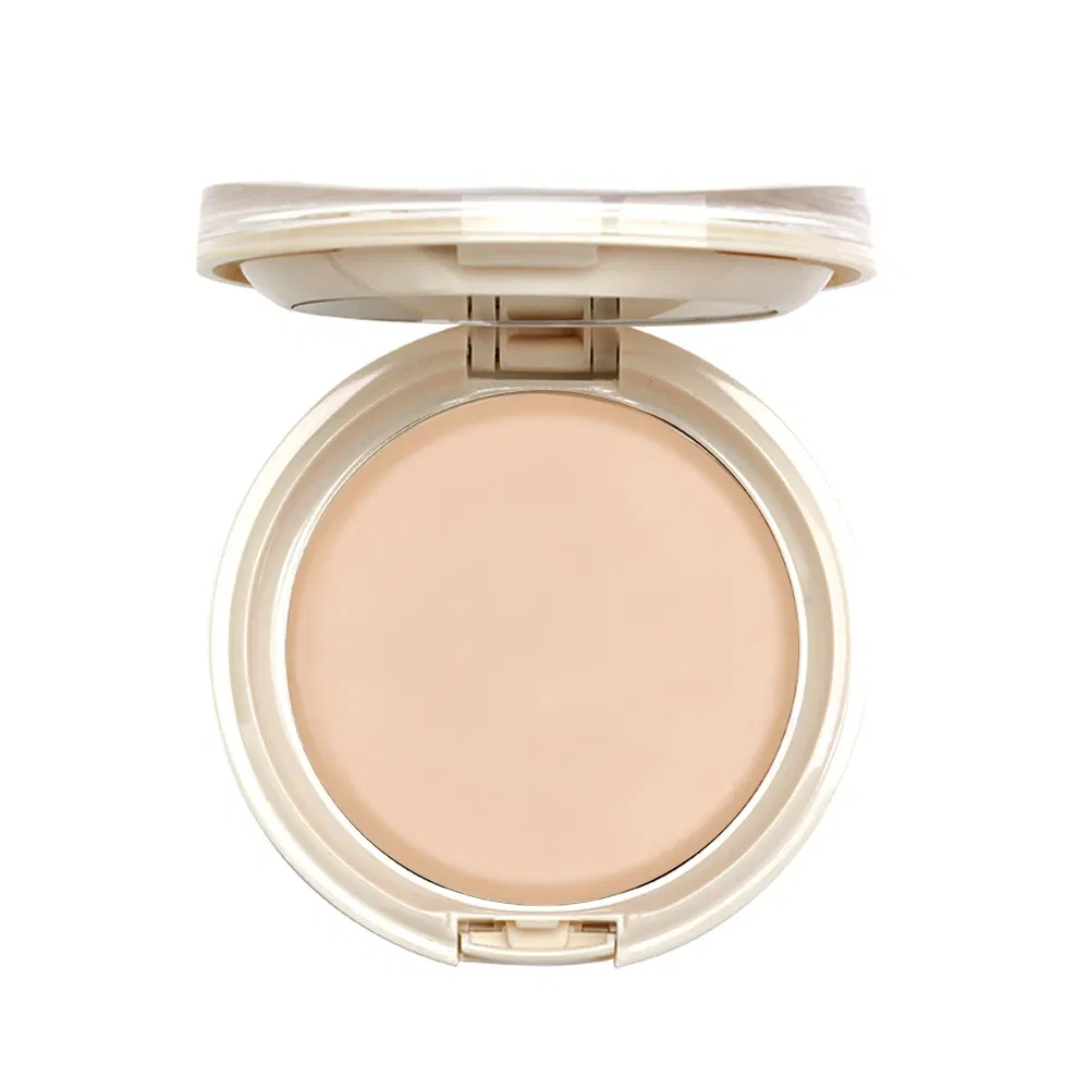 Y109 GMPC Foundation Vendor Low MOQ Luxury Gold Oil Control High Quality Face Setting Private Label Factory Compact Powder OEM