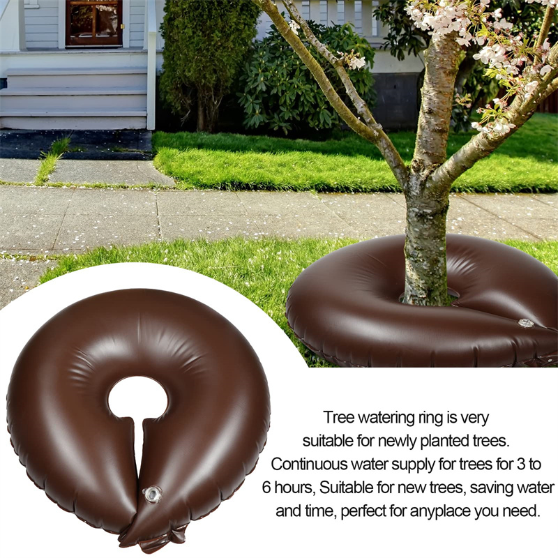 15 Gallon Ring Garden Slow Release PVC Round Watering Bag